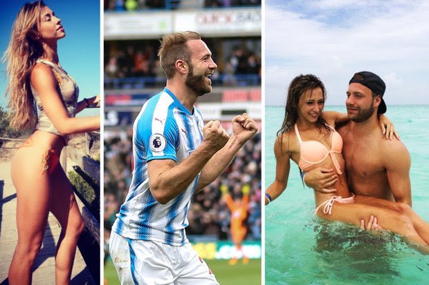 [球星太太团]哈镇保级功臣背后的女人，前凸后翘美娇娃