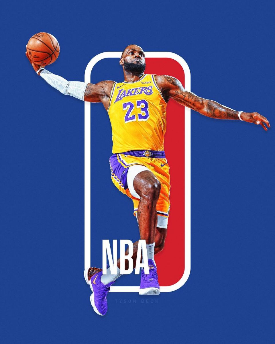 最爱哪款?美艺术家制作各球员版NBA专属logo