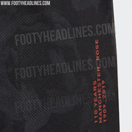 [流言板]曼联19-20赛季第三球衣疑似流出:黑色