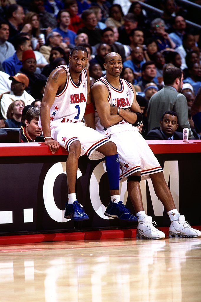 [流言板]回忆杀!媒体晒出卡特与麦迪2003年全明星赛旧照