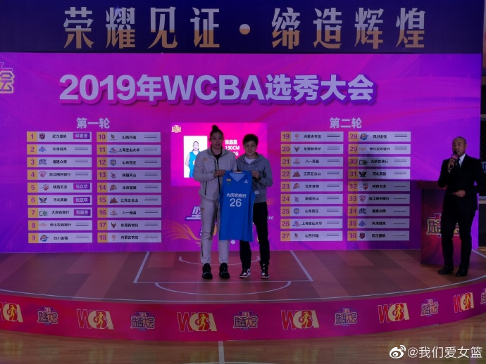 2019-20賽季W(wǎng)CBA選秀大會：鄧睿潔當(dāng)選狀元秀