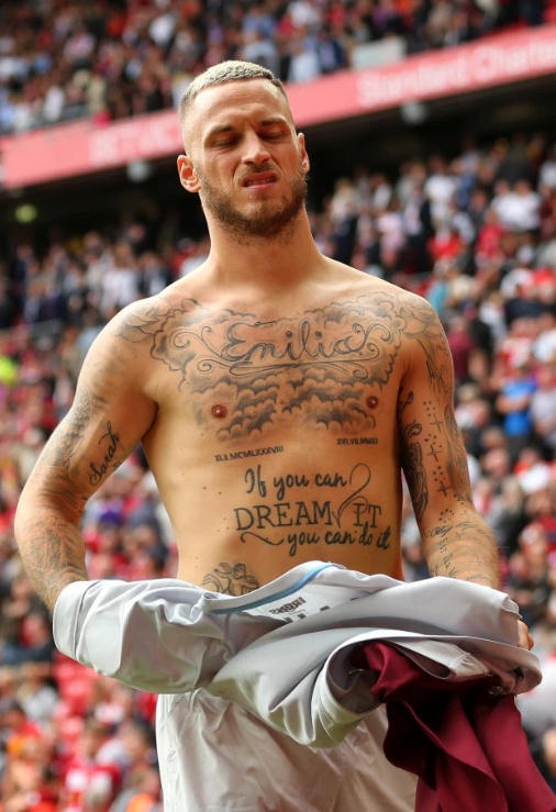 [流言板]不忍直视!太阳报盘点球员们的奇葩纹身