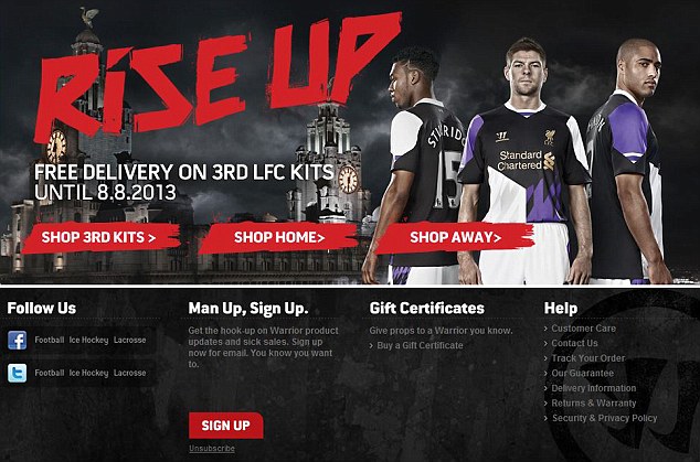 顶风作案,利物浦球衣赞助商率先违反禁词令