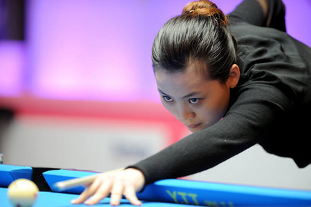 9球世锦赛刘莎莎夺季军:感觉和运气都不错 1回复