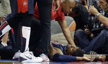保罗-乔治右腿严重受伤_虎扑NBA新闻