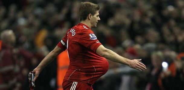 杰拉德在利物浦进球数接近追平罗比-福勒