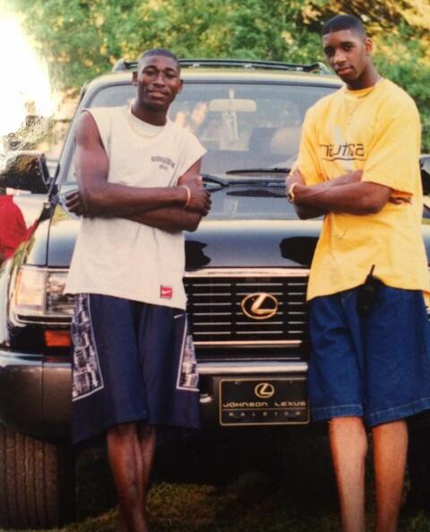 青葱岁月!麦迪晒年轻时的照片_虎扑NBA新闻