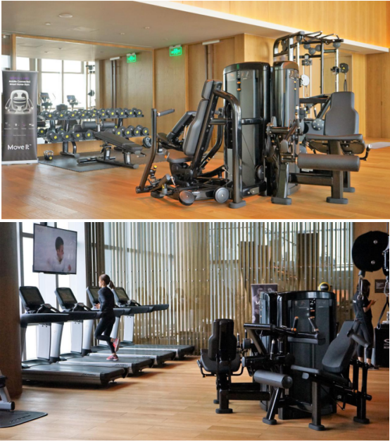 奥力来中国为高端酒店健身房提供顶级服务