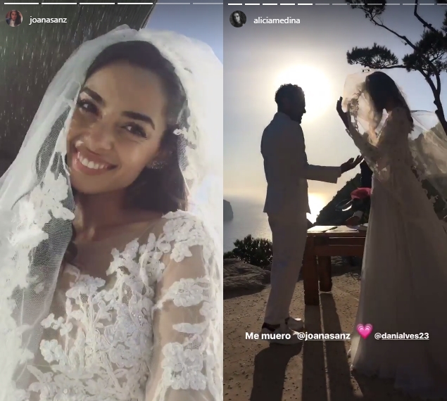恭喜!阿尔维斯与女友在伊维萨岛低调完婚