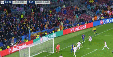 GIF：<a href=https://www.310bf.com/tags-%E6%A2%85%E8%A5%BF-0.html target=_blank class=infotextkey>梅西</a>倒三角回传，迪涅劲射破门