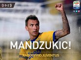 GIF：曼朱基奇抽射得分，尤文2-0博洛尼亚