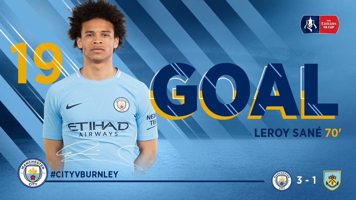 GIF：大卫-席尔瓦直传，萨内左脚低射破门