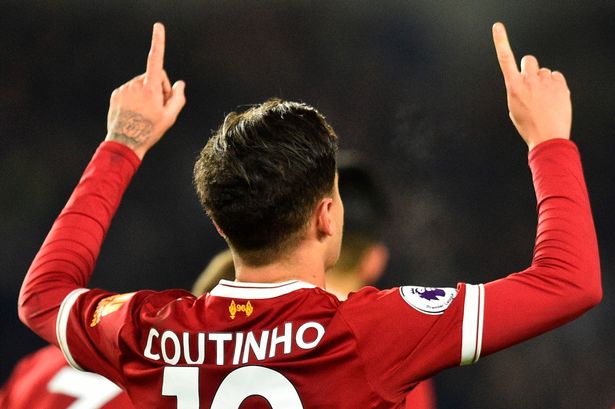 利物浦宣布已购买库蒂尼奥球衣可获50镑抵用券