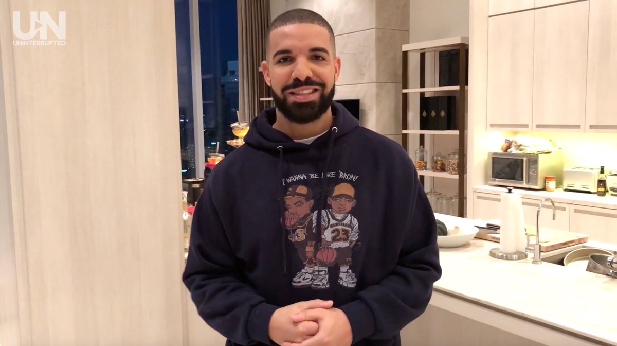 歌手Drake发布视频祝贺詹姆斯生涯总得分突破