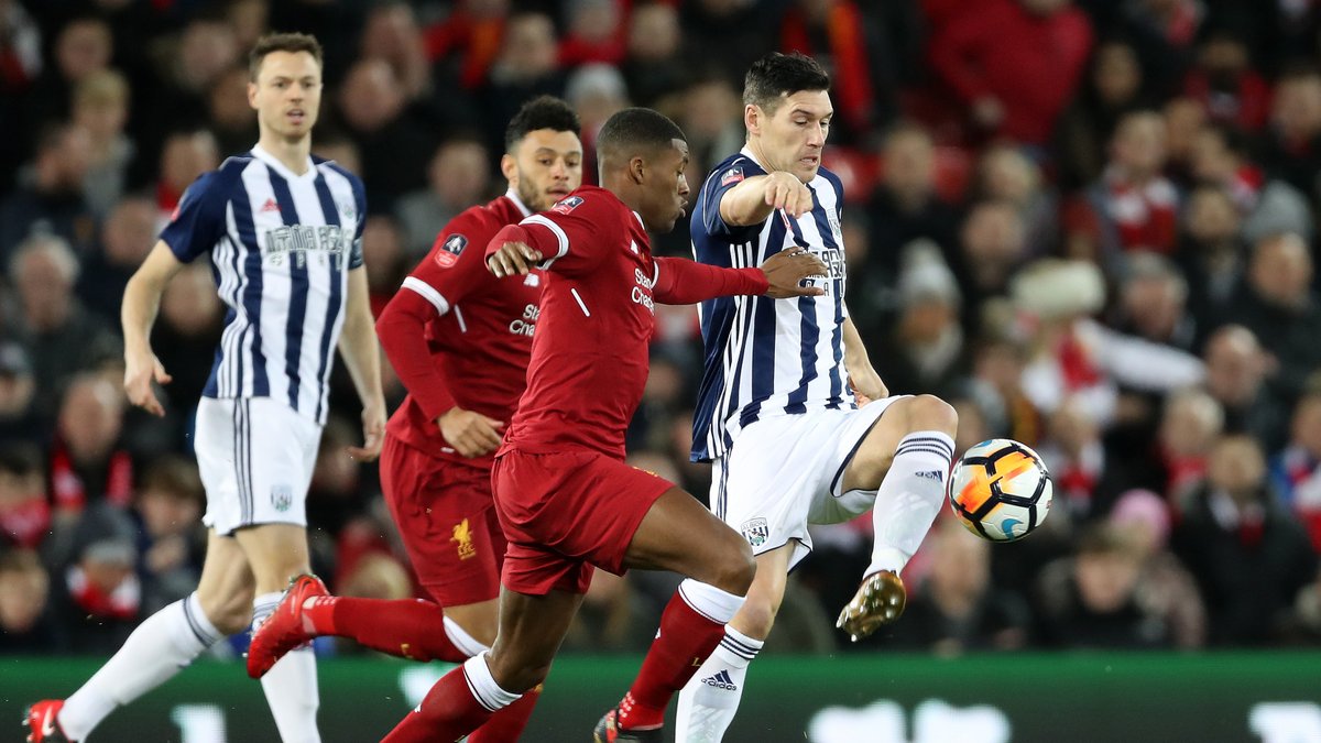 GIF：道森破门被判无效，西布朗2-1利物浦