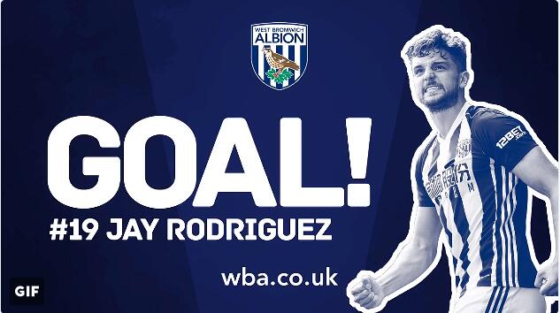 GIF：罗德里格斯扳平，西布朗1-1利物浦