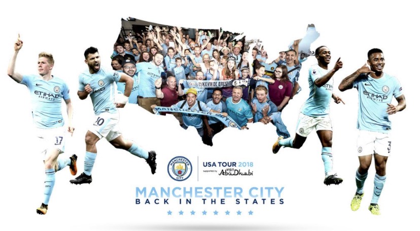 官方：曼城将在今夏前往美国备战新赛季
