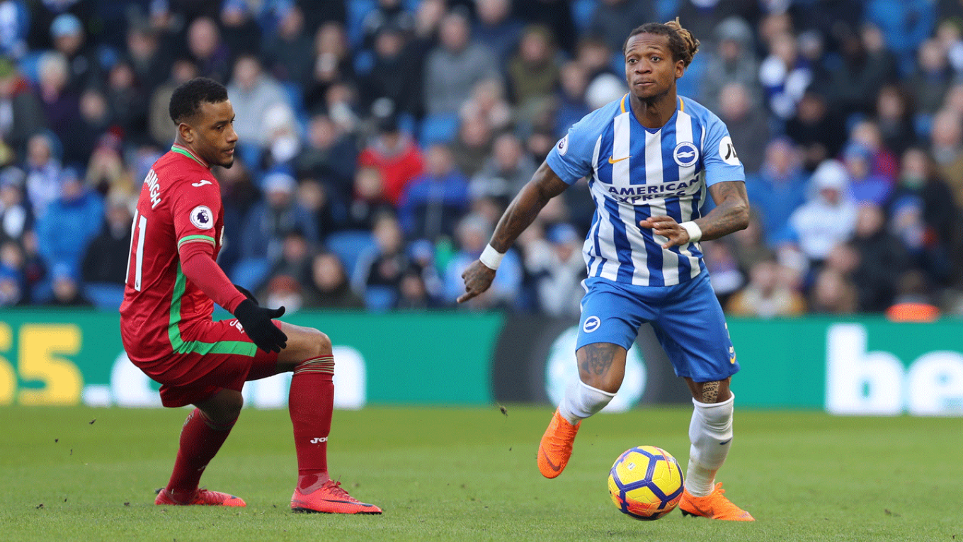 官方：布莱顿和队内后卫盖坦-邦续约至2019年