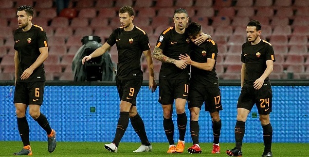 哲科双响云代尔佩罗蒂破门，罗马客场4-2那不勒斯