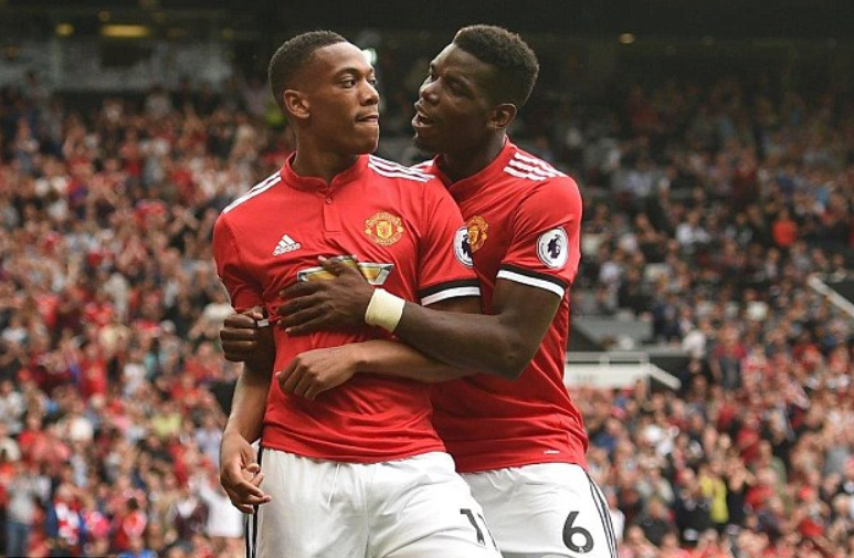 马夏尔：博格巴是世界上最好的中场，五年内他可以赢得金球