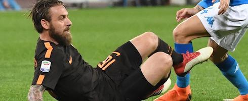 米体：德罗西脚踝伤势未愈，或缺战都灵