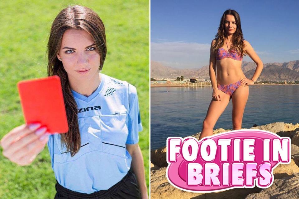 花边系列|前凸后翘的波兰女裁判：我用美貌征服球员们