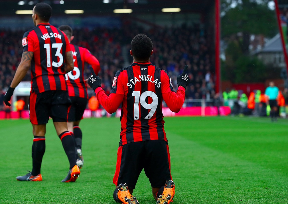 GIF：斯坦尼斯拉斯率先破门，热刺开场落后