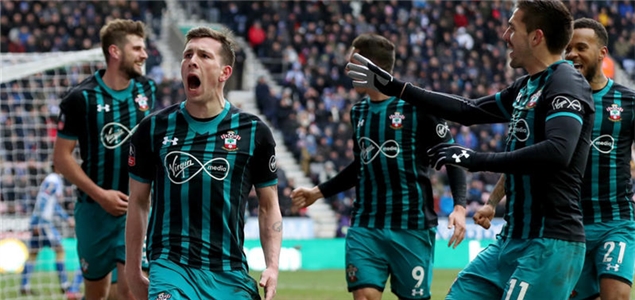 足总杯：赫伊别尔与塞德里克建功，南安普顿2-0客胜维冈竞技