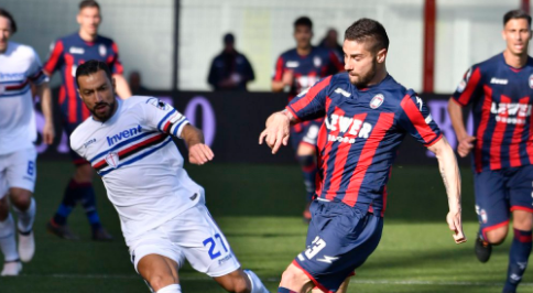 意媒：克罗托内前锋特罗塔伤势无碍首发出战罗马