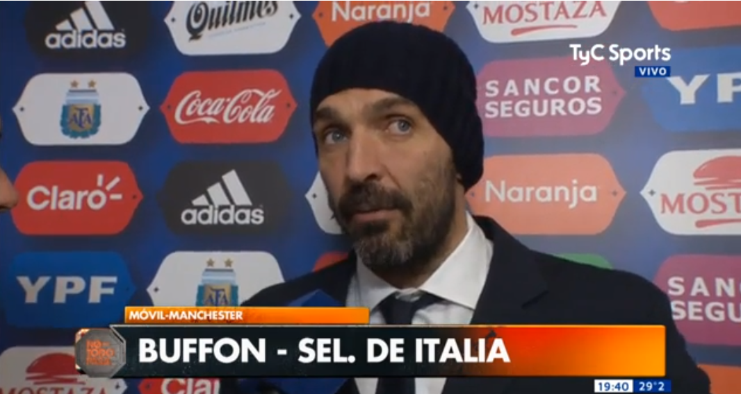 布冯：我很开心看到阿根廷没有征召迪巴拉