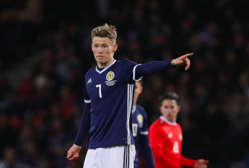 官方：麦克托米奈因伤离开苏格兰集训