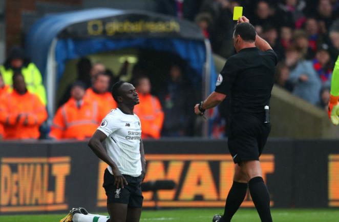 丹尼-墨菲：马内被吹假摔是正确的判罚