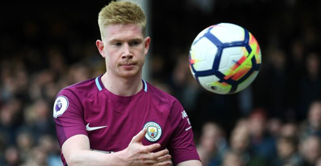 德布劳内：我配得上最佳球员奖，不会对比萨拉赫