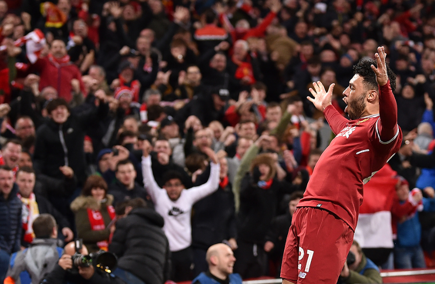 张伯伦：开局完美因为气氛太棒，我有一直在练远射