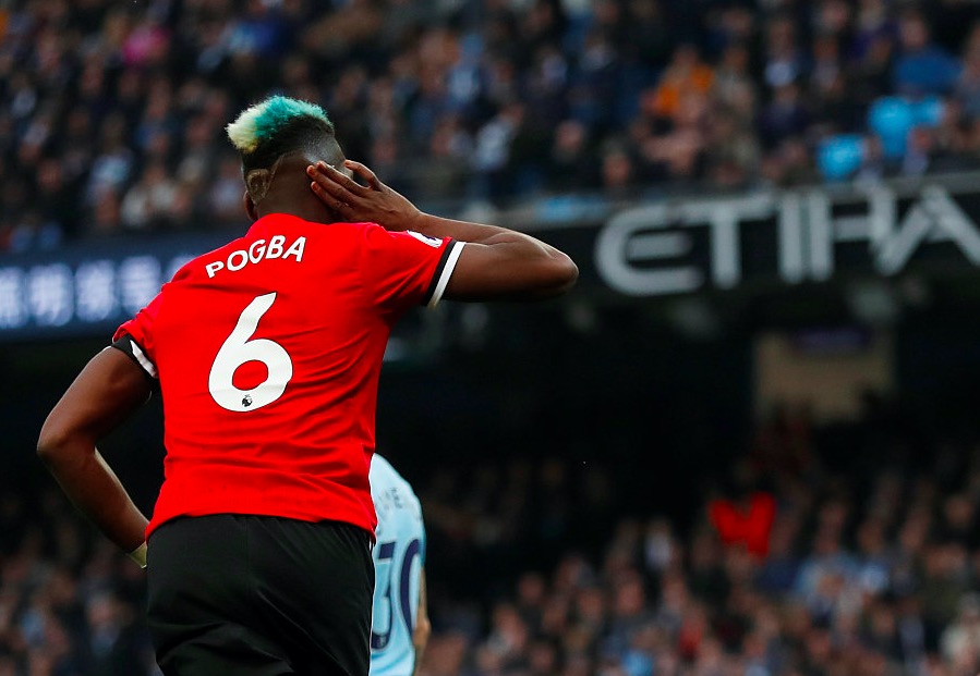 GIF：埃雷拉胸口助攻博格巴扳回一城