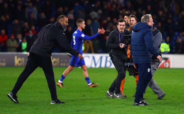 狼队主帅忘记握手，加的夫主帅大骂20秒滚蛋