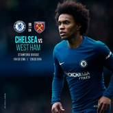 切尔西vs西汉姆联：阿扎尔、威廉、莫拉塔领衔
