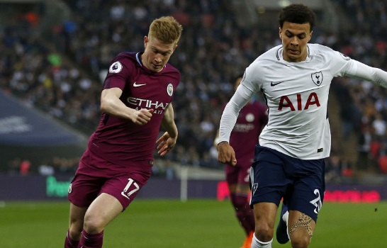 德布劳内：和热刺的比赛很艰难，我们配得上胜利