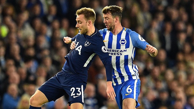 凯恩破门，热刺客场1-1战平布莱顿