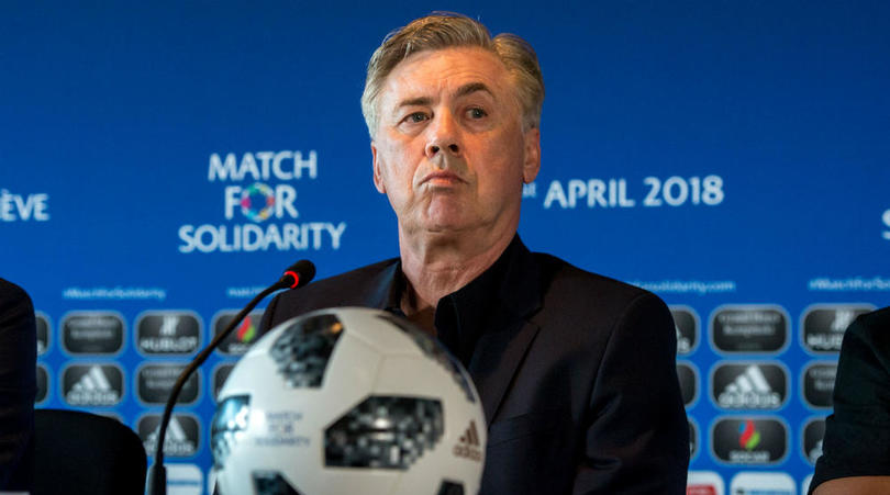 安切洛蒂：很荣幸和枪手帅位联系在一起