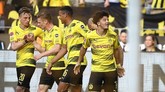 桑乔2传1射罗伊斯失点后梅开二度，多特蒙德4-0勒沃库森