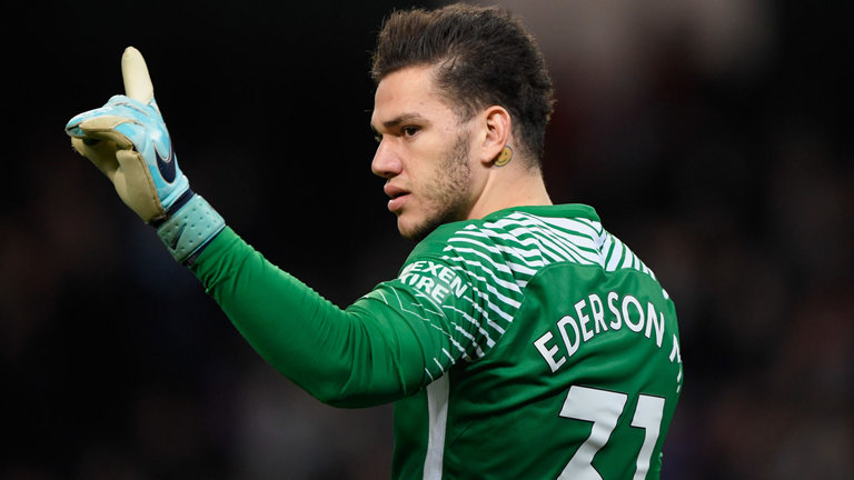 埃德松：虽然是门将，但我希望本赛季能收获进球