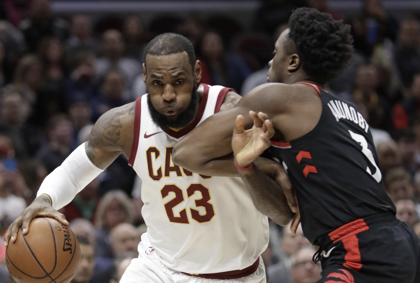 阿奴诺比:詹姆斯很强壮,但我也很强壮