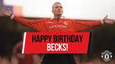 生日快乐！曼联社媒为“万人迷”贝克汉姆送上祝福