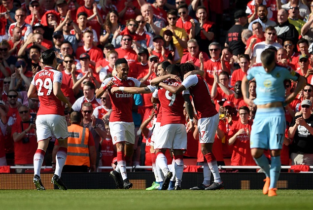 教授酋长球场谢幕战：奥巴梅扬两射一传，<a href=https://www.310bf.com/tags-%E9%98%BF%E6%A3%AE%E7%BA%B3-0.html target=_blank class=infotextkey>阿森纳</a>5-0伯恩利