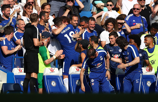 吉鲁：摩西的传中很精彩；进球献给处境艰难的路易斯