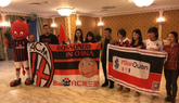 AC米兰主席李勇鸿决赛前与国内球迷代表会面