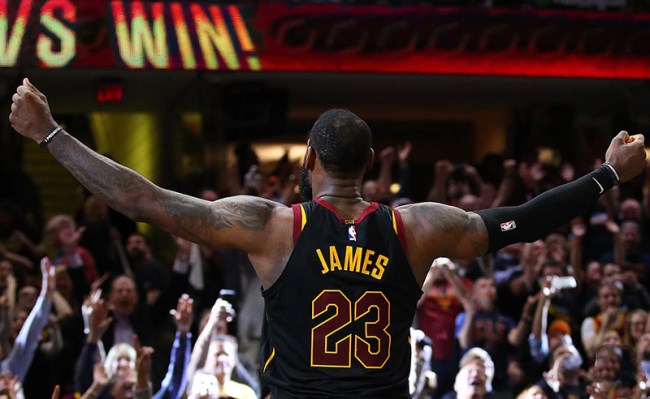 詹姆斯谈东决:总会梦想在NBA中打关键比赛