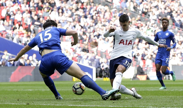 凯恩拉梅拉各两球，进球大战刺5-4逆转莱斯特城收获季军