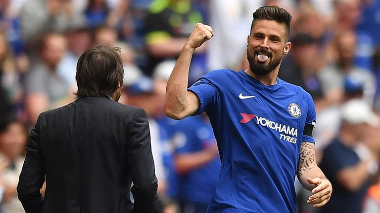 吉鲁：如果孔蒂离开的话，会感觉非常失望